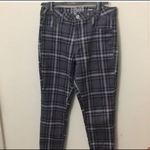 Plaid Jeggings